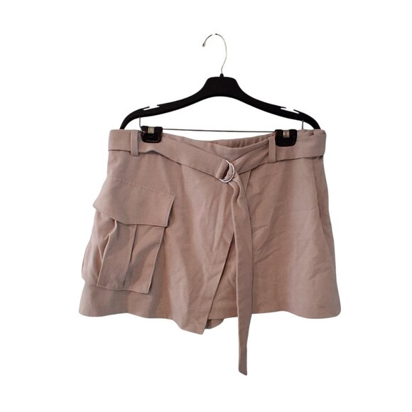 Abercrombie & Fitch Dresses & Skirts - Abercrombie & Fitch Beige Mini Skirt with Belt